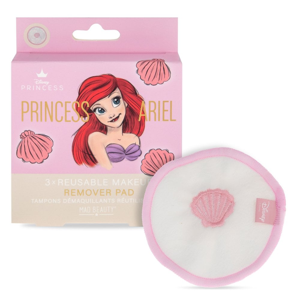 Shop Disney Pure Princess Cleansing Pads Ariel - Premium Makeup Kit from Mad Beauty Online now at Spoiled Brat 