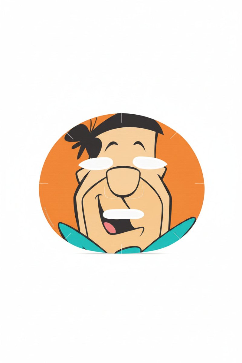 Shop Mad Beauty Mad Beauty Warner Brothers Flintstones Cosmetic Sheet Mask as seen on Karen Hauer Face Mask for women – premium loungewear and festival fashion at Spoiled Brat