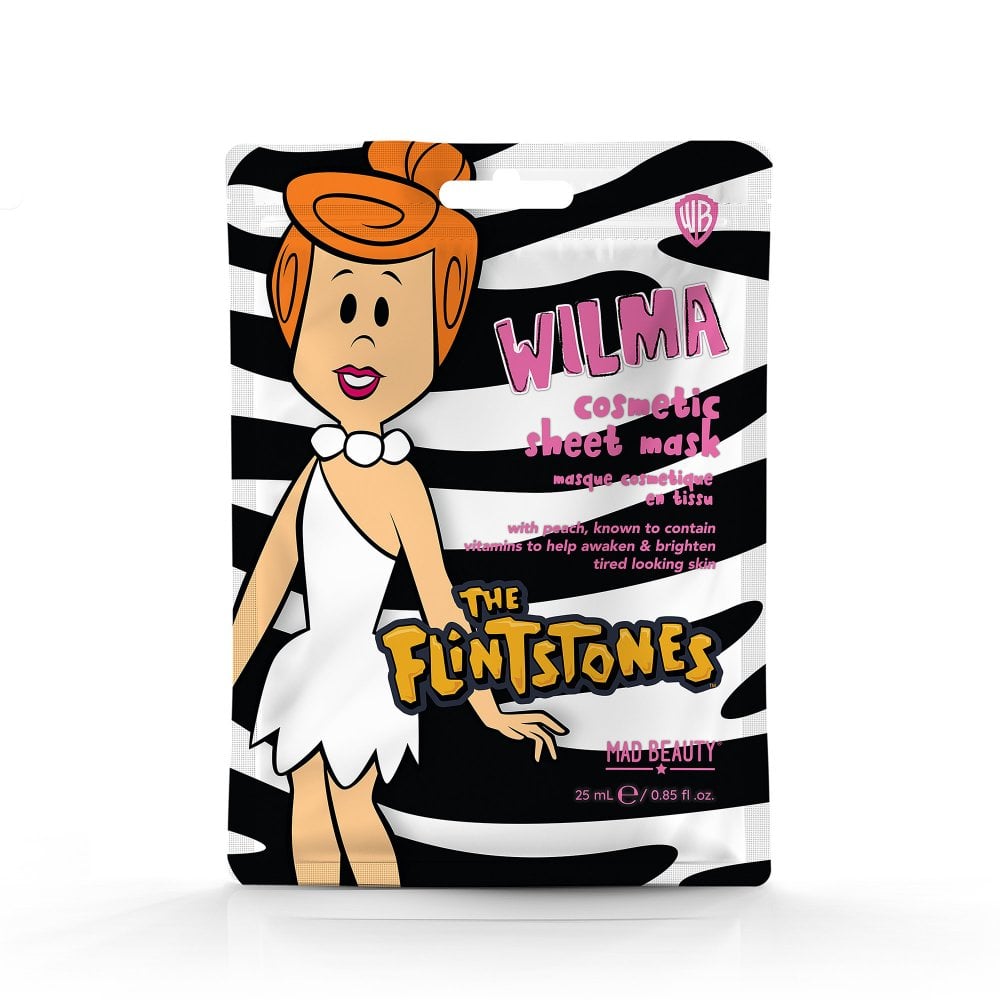 Shop Mad Beauty Warner Brothers Flintstones Cosmetic Sheet Mask - Premium Face Mask from Mad Beauty Online now at Spoiled Brat 