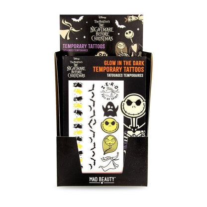 Shop Mad Beauty x Disney Nightmare Before Christmas Temporary Body Tattoos - Premium Nail Polish from Mad Beauty Online now at Spoiled Brat 