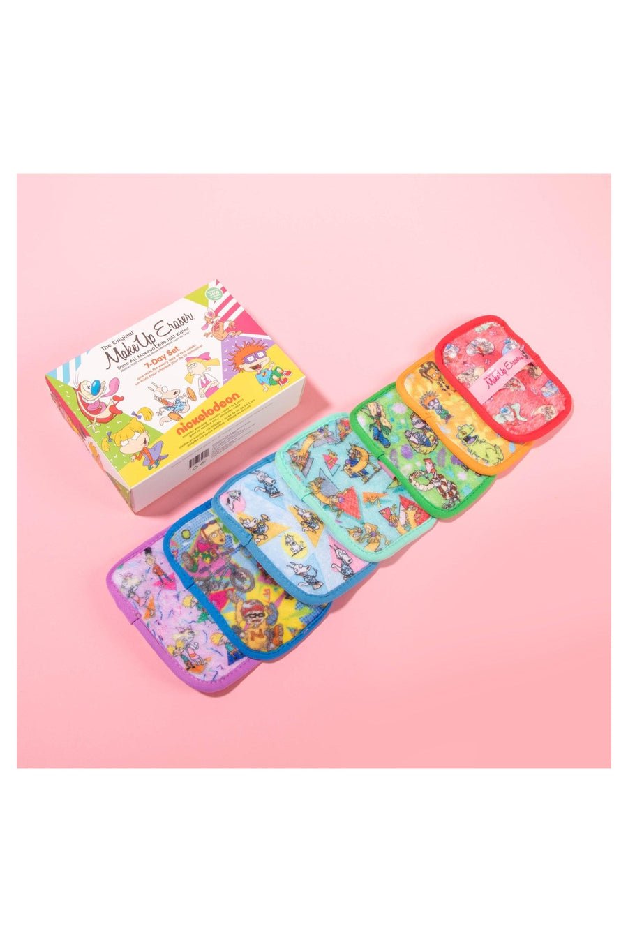 Shop Makeup Eraser Makeup Eraser 90's Nickelodeon 7 Day Set online at Spoiled Brat