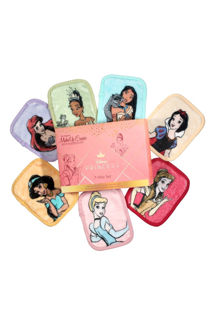 Shop Makeup Eraser Makeup Eraser Disney Princess 7-Day Set online at Spoiled Brat