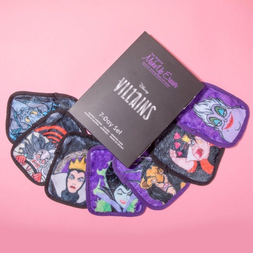 Shop Makeup Eraser Makeup Eraser Disney Villains 7-Day Set online at Spoiled Brat