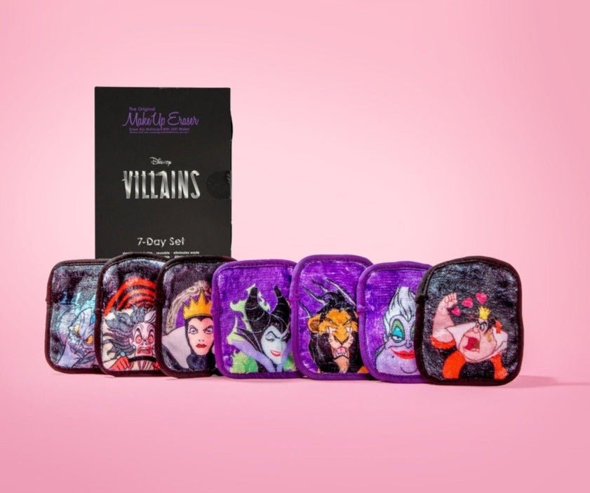 Shop Makeup Eraser Makeup Eraser Disney Villains 7-Day Set online at Spoiled Brat