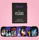 Shop Makeup Eraser Makeup Eraser Disney Villains 7-Day Set online at Spoiled Brat