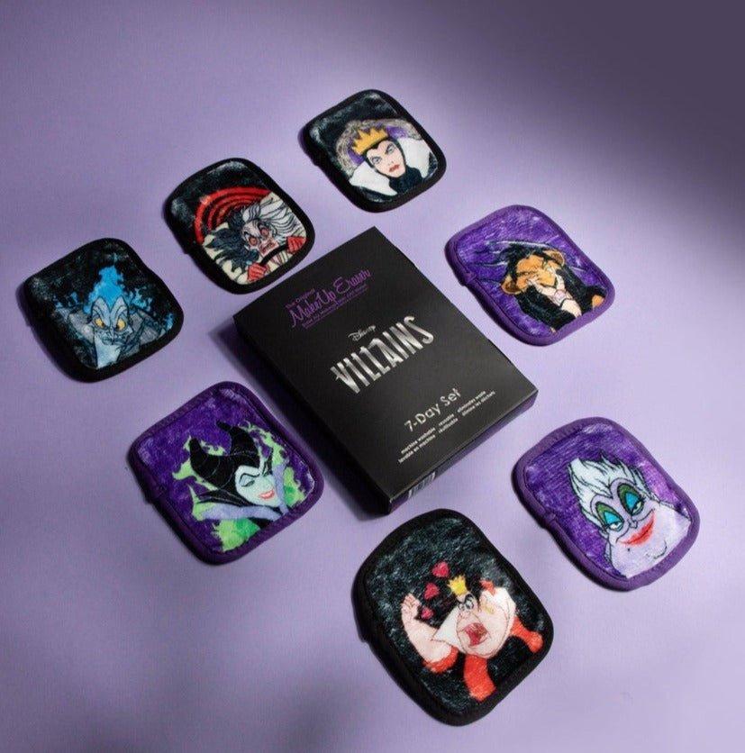 Shop Makeup Eraser Makeup Eraser Disney Villains 7-Day Set online at Spoiled Brat