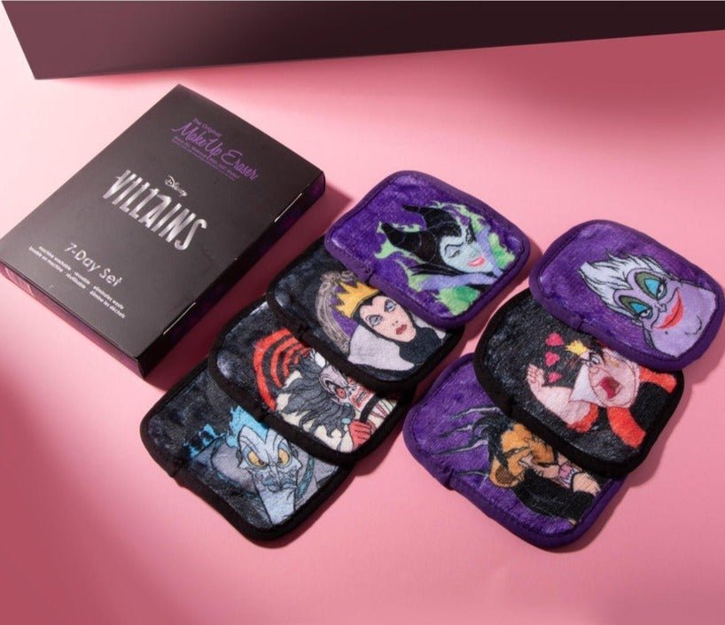 Shop Makeup Eraser Makeup Eraser Disney Villains 7-Day Set online at Spoiled Brat