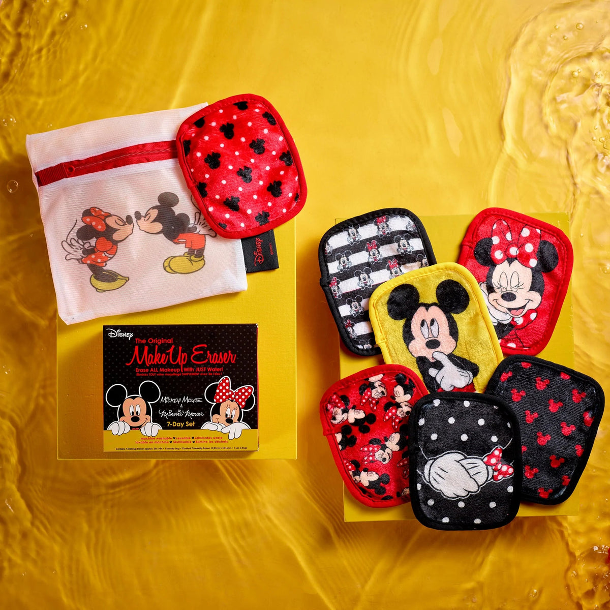 Shop Makeup Eraser Makeup Eraser Mickey & Minnie 7-Day Set online at Spoiled Brat