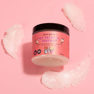Shop Mallows Beauty Peachy Body Scrub - Premium Beauty Kit from Mallows Beauty Online now at Spoiled Brat 