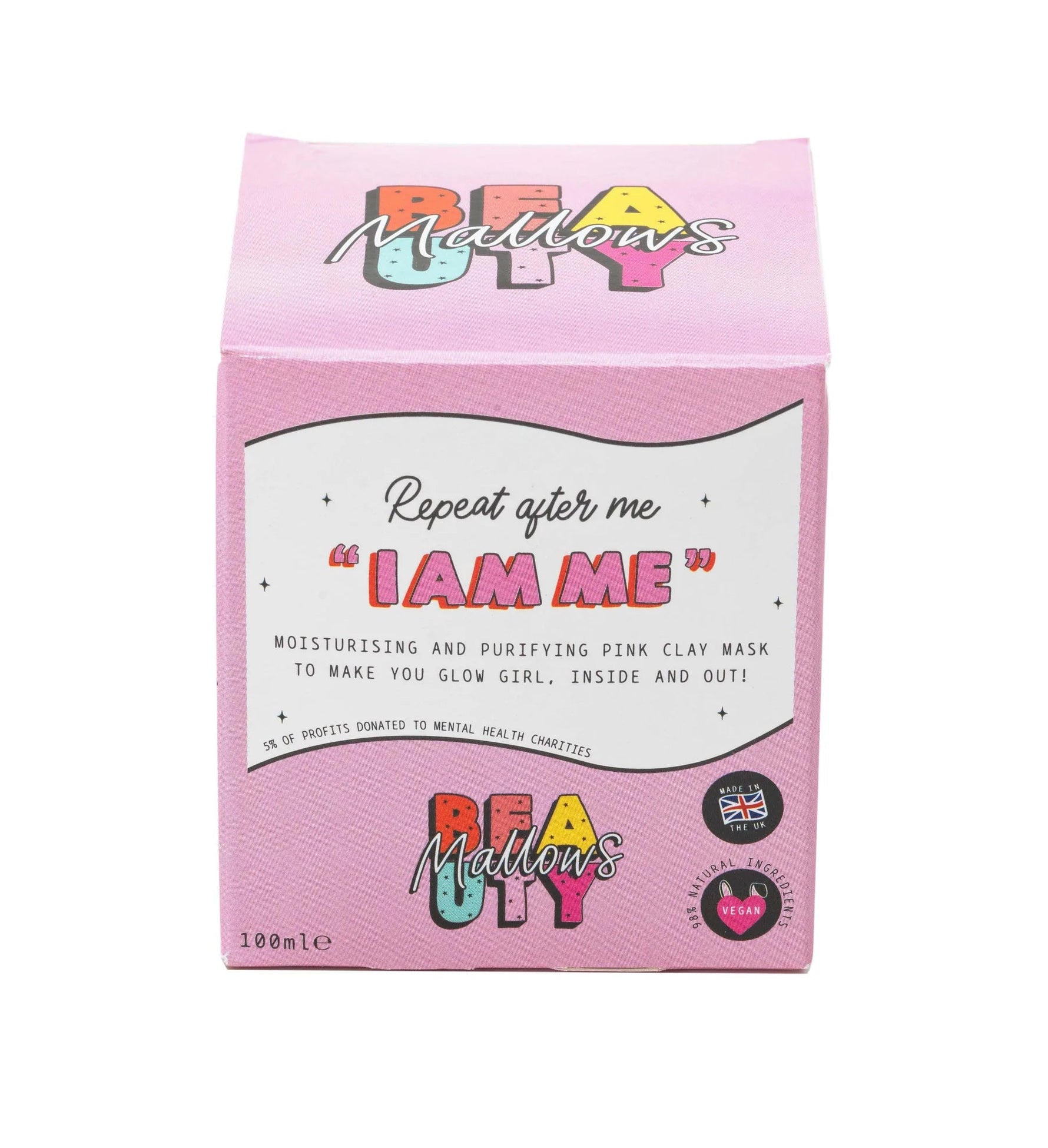 Shop Mallows Beauty Mallows Beauty Watermelon Pink Clay Face Mask online at Spoiled Brat