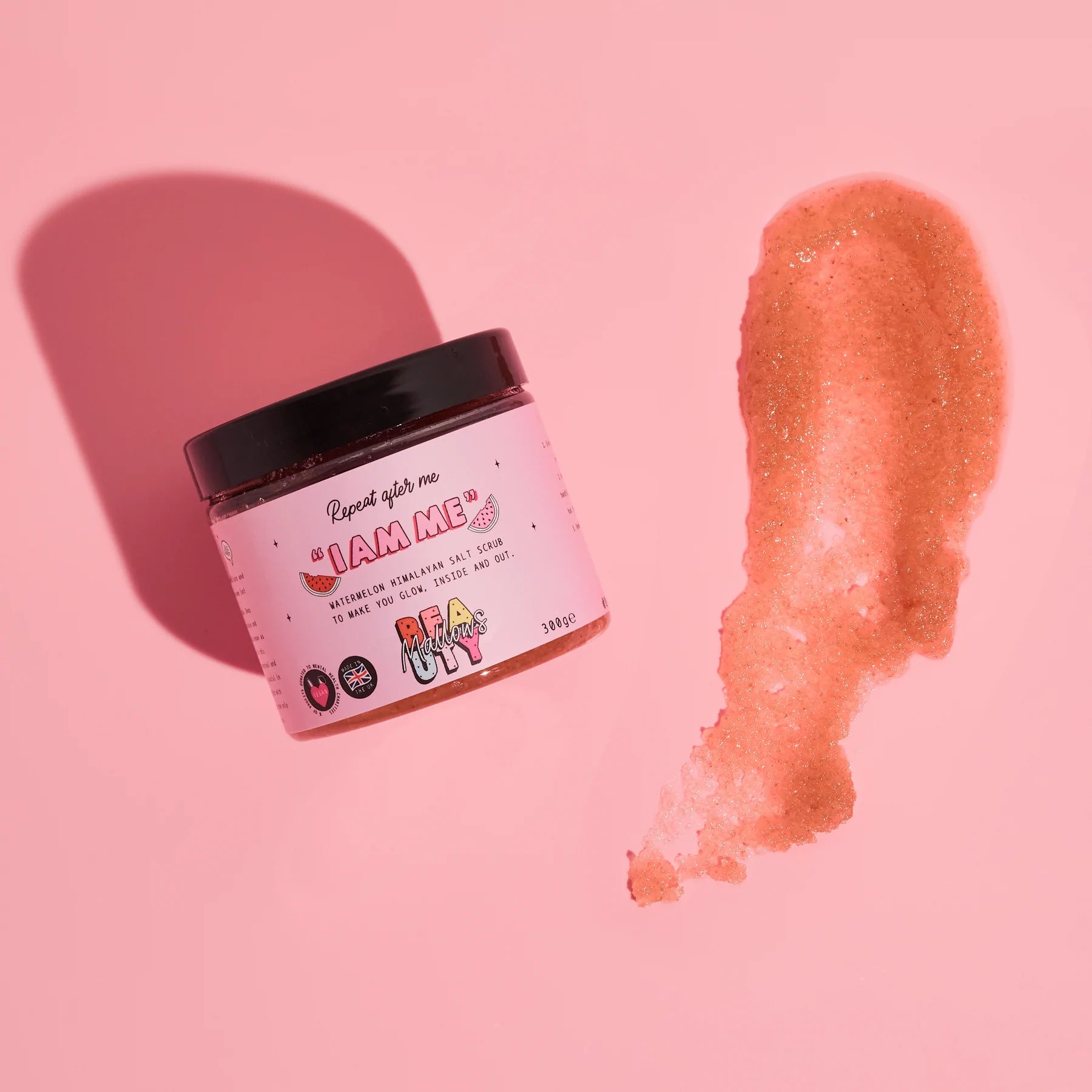 Shop Mallows Beauty Watermelon Pink Himalayan Body Scrub - Premium Beauty Kit from Mallows Beauty Online now at Spoiled Brat 