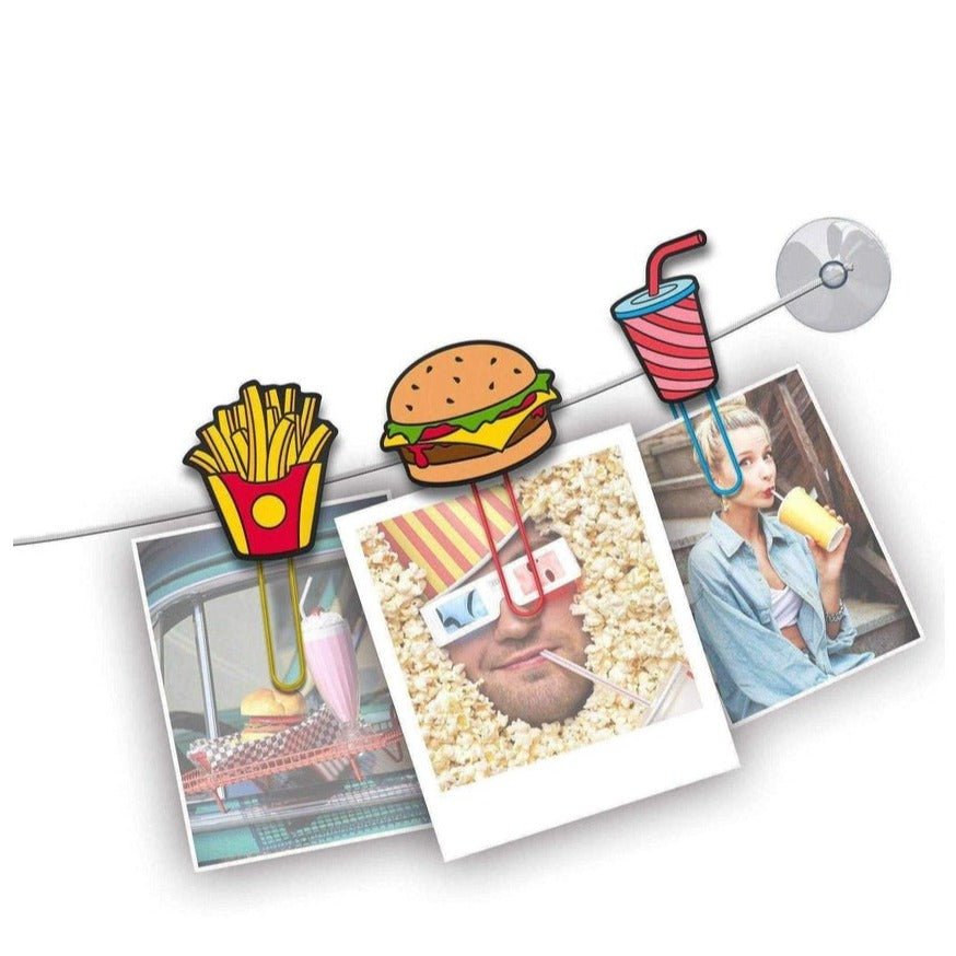 Shop Mustard ClipIt Fast Food Photo Hangers - Premium Photo Hangers from Mustard Online now at Spoiled Brat 