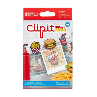 Shop Mustard ClipIt Fast Food Photo Hangers - Premium Photo Hangers from Mustard Online now at Spoiled Brat 