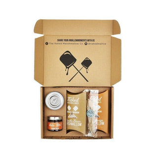 Shop Chocolate Lovers Marshmallow Toasting Gift Set - Premium Gifts from Naked Marshmallow Online now at Spoiled Brat 