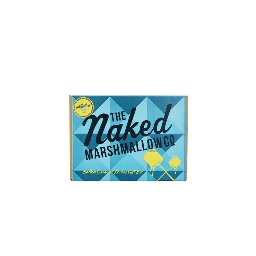 Shop Naked Marshmallow Salted Caramel Lovers Marshmallow Toasting Kit Gift Set online at Spoiled Brat