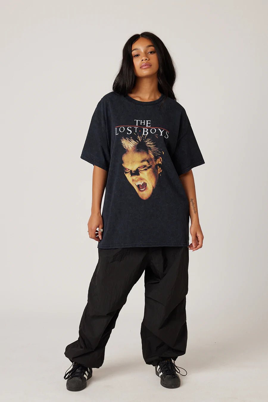 Shop New Girl Order The Lost Boys Washed Tee - Premium T-Shirt from New Girl Order Online now at Spoiled Brat 