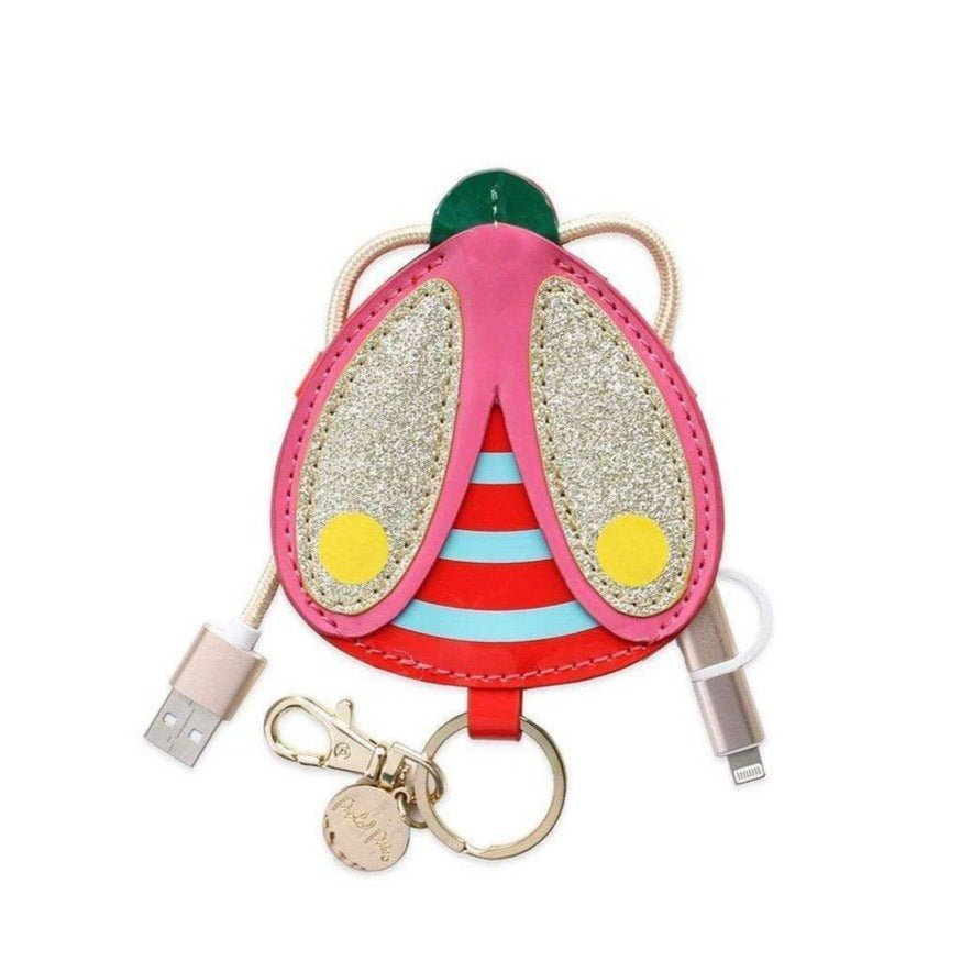 Shop Packed Party Buzz Buzz Charging Cord Keyring - Premium Portable Charger from Packed Party Online now at Spoiled Brat 