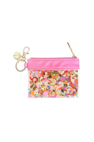 Shop Packed Party Everyday Jam Confetti Keychain Purse - Premium Coin Purse from Packed Party Online now at Spoiled Brat 