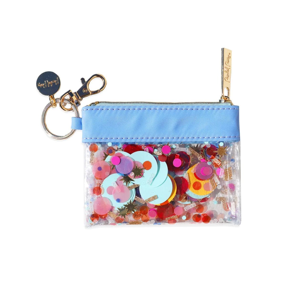 Shop Packed Party Piece of Cake Confetti Keychain Wallet - Premium Clutch Bag from Packed Party Online now at Spoiled Brat 