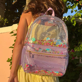 Shop Packed Party Shell-ebrate Standard Confetti Backpack - Premium Backpack from Packed Party Online now at Spoiled Brat 