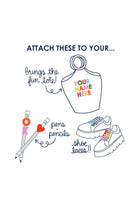 Packed Party Spell it Out Letter Attachments Charm by Packed Party as seen on celebrities