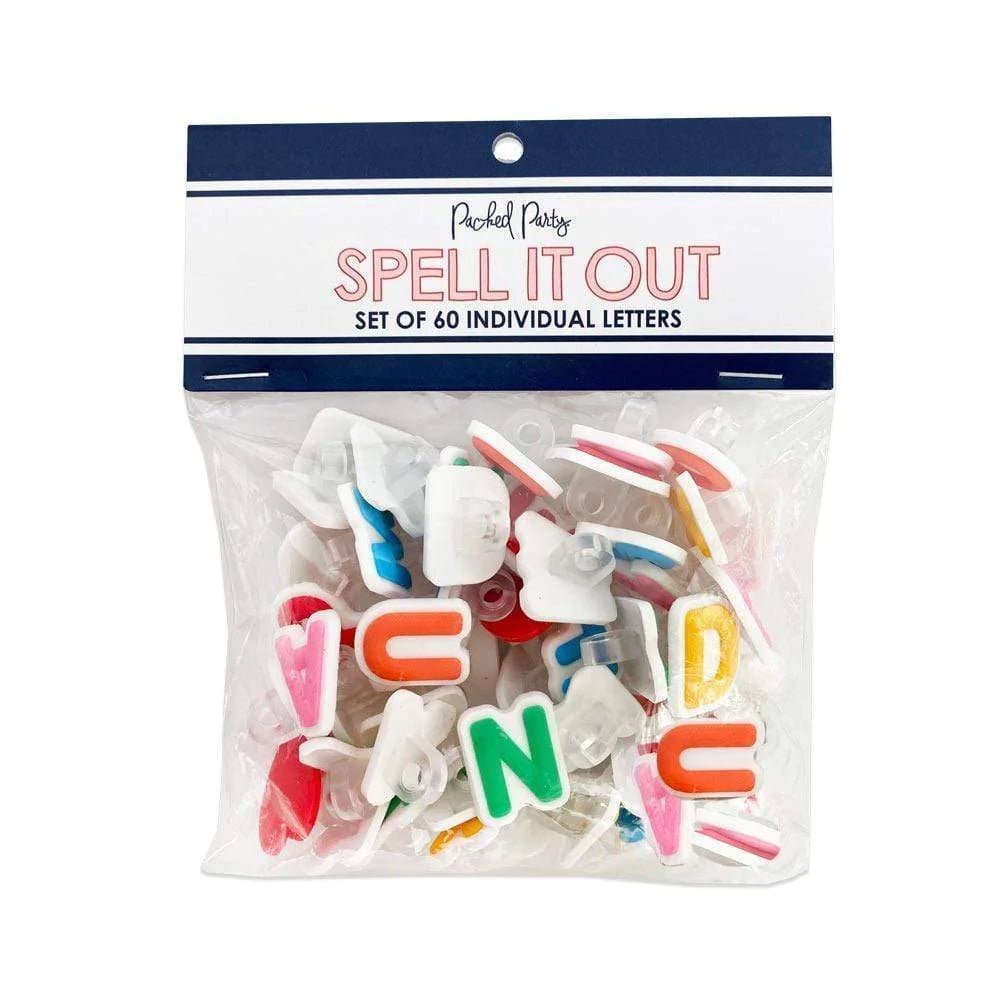 Packed Party Spell it Out Letter Attachments - Spoiled Brat