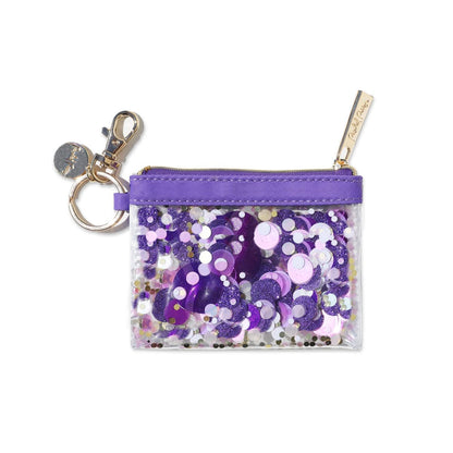 Shop Packed Party Spirit Squad Purple Crush Keychain Purse - Premium Purse from Packed Party Online now at Spoiled Brat 