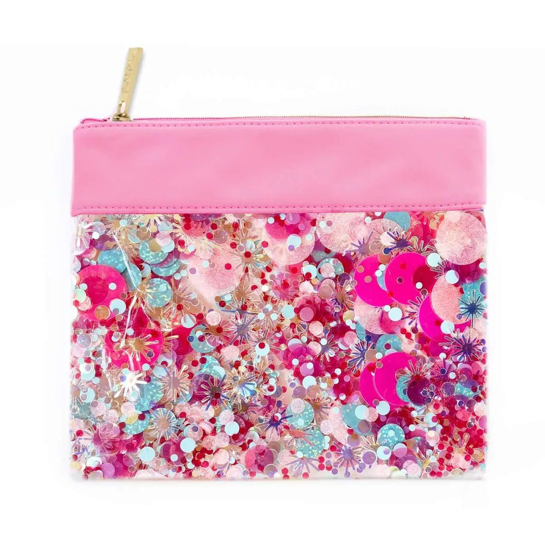 Shop Packed Party Think Pink Everything Pouch Bag - Premium Clutch Bag from Packed Party Online now at Spoiled Brat 