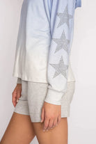 PJ Salvage Blue Ombre Goddess Star Hoodie - Spoiled Brat