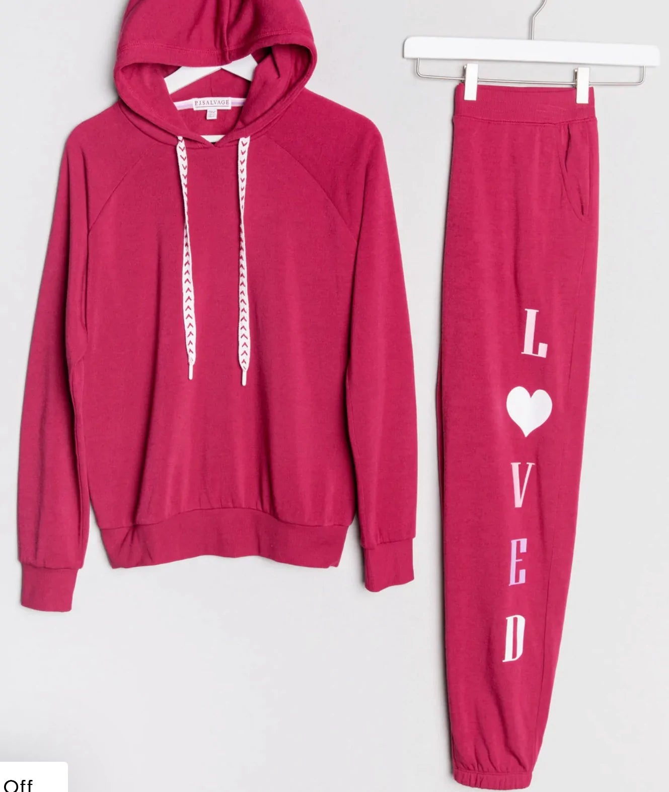 Shop PJ Salvage PJ Salvage Feeling Loved Sweatpants online at Spoiled Brat