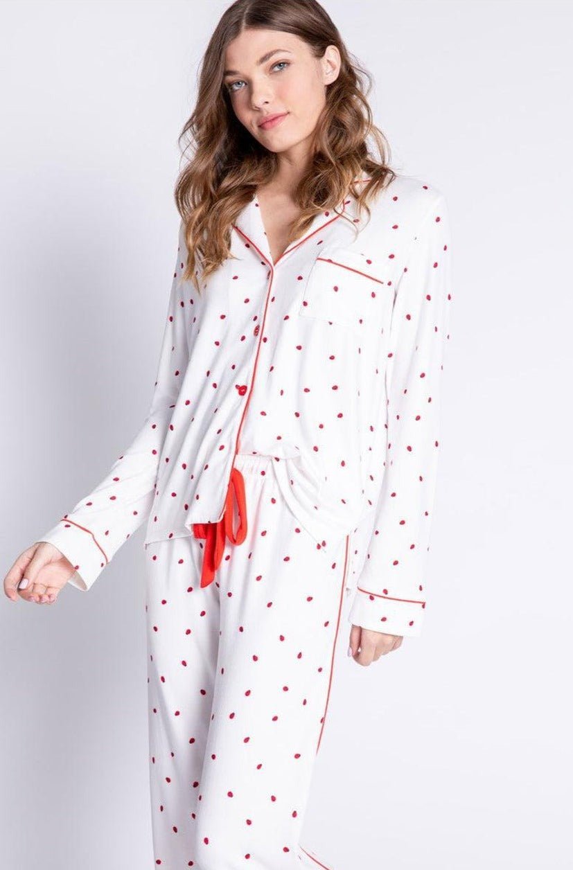 Shop PJ Salvage Love Bug Pyjama Set - Premium Pyjamas from PJ Salvage Online now at Spoiled Brat 