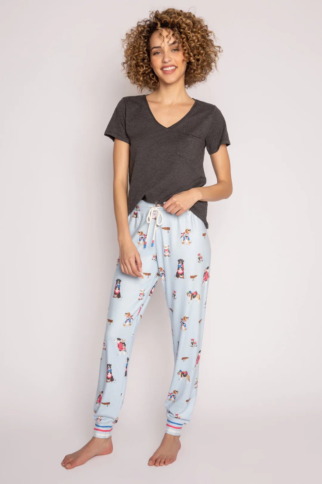 Shop PJ Salvage Ruffin It Pyjama Pants - Premium PJ Pants from PJ Salvage Online now at Spoiled Brat 