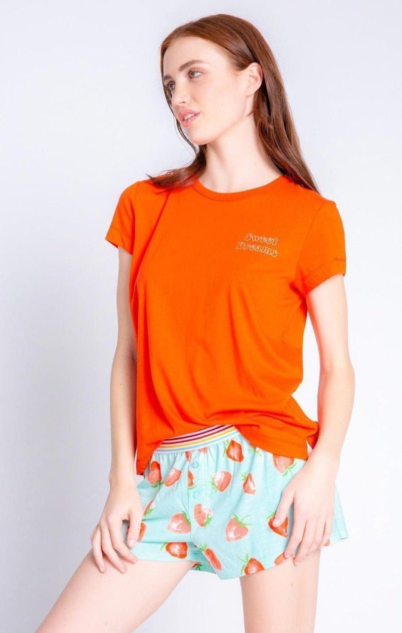 PJ Salvage Sweet Dreams Playful Print T-Shirt by PJ Salvage – T-Shirt – S | Spoiled Brat UK