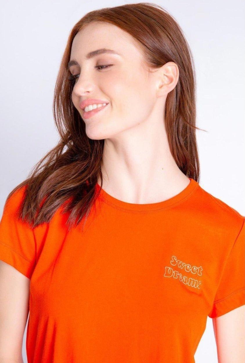 Shop PJ Salvage Sweet Dreams Playful Print T-Shirt - Premium T-Shirt from PJ Salvage Online now at Spoiled Brat 