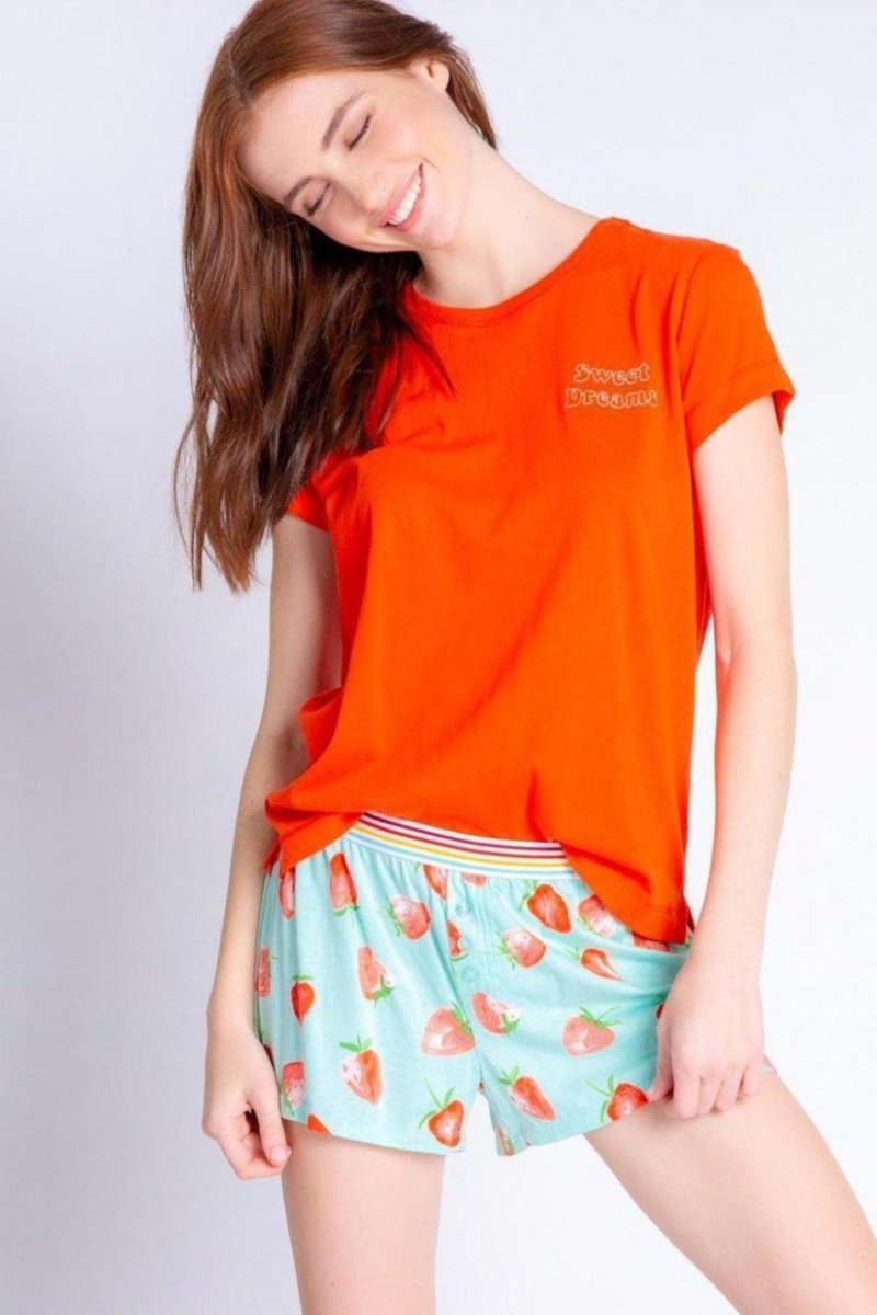 Shop PJ Salvage PJ Salvage Sweet Dreams Playful Print T-Shirt T-Shirt for women – premium loungewear and festival fashion at Spoiled Brat
