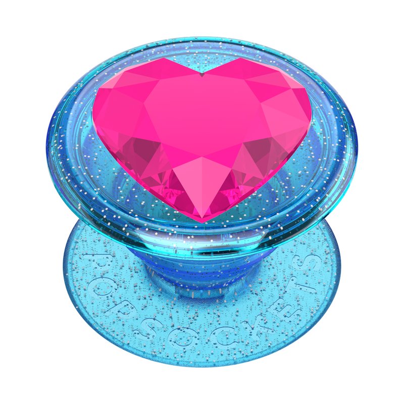 Shop Pop Sockets Pop Sockets Bon Bon Ice Blue Heart online at Spoiled Brat