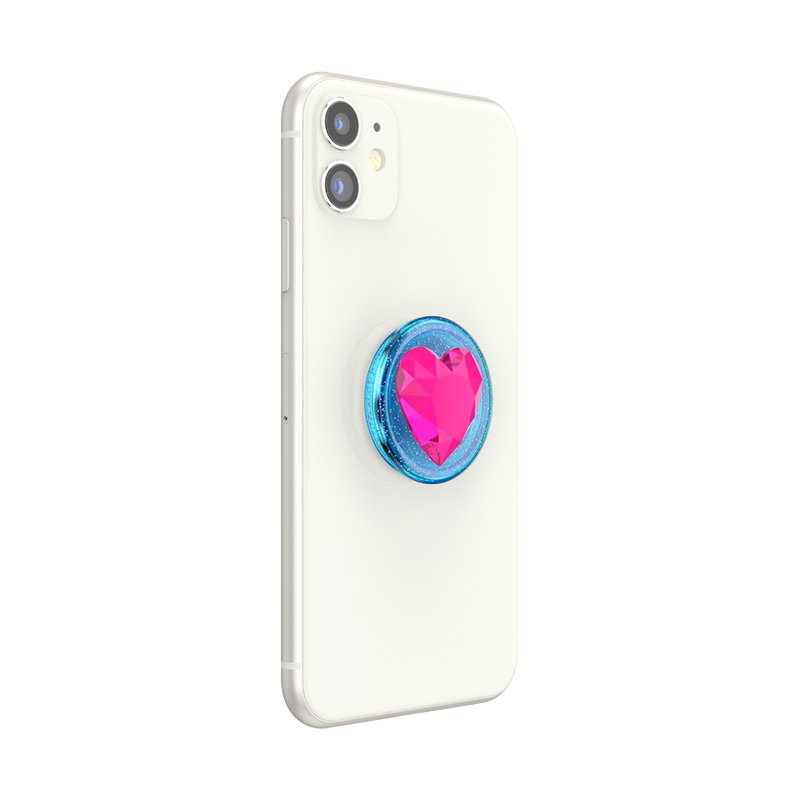 Shop Pop Sockets Pop Sockets Bon Bon Ice Blue Heart online at Spoiled Brat