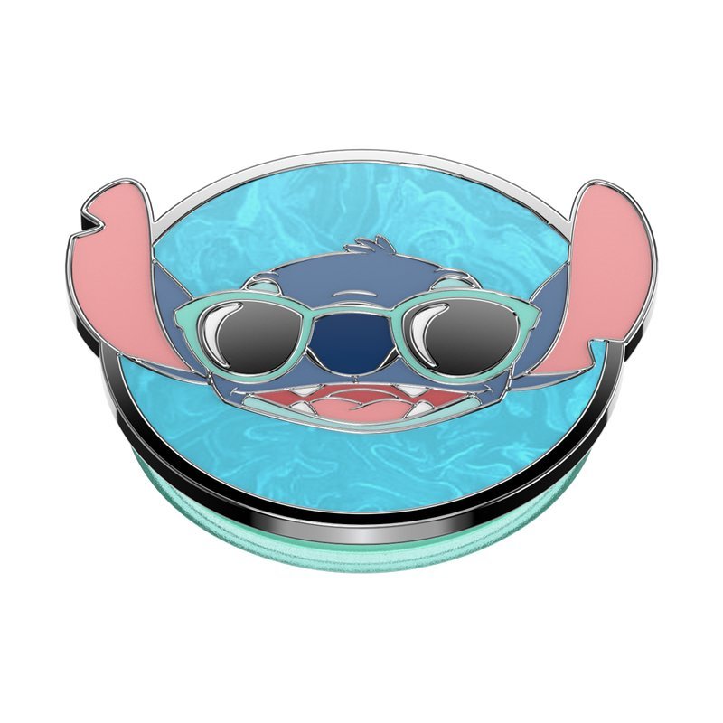 Shop Pop Sockets Pop Sockets Lilo & Stitch - Suns Out Stitch Enamel Pop Grip Tech Accessories for women – premium loungewear and festival fashion at Spoiled Brat
