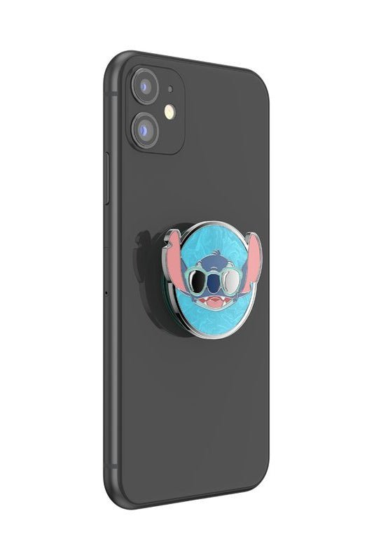 Shop Pop Sockets Pop Sockets Lilo & Stitch - Suns Out Stitch Enamel Pop Grip Tech Accessories for women – premium loungewear and festival fashion at Spoiled Brat