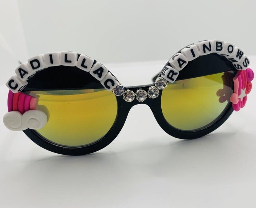 Shop Rad and Refined Rad & Refined Cadillac & Rainbows Statement Sunglasses online at Spoiled Brat