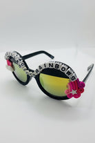 Shop Rad and Refined Rad & Refined Cadillac & Rainbows Statement Sunglasses Sunglasses for women – premium loungewear and festival fashion at Spoiled Brat