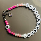 Shop Rad and Refined Rad & Refined Spoiled Brat Beaded Bracelet Anklet for women – premium loungewear and festival fashion at Spoiled Brat