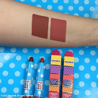 Shop Rude Cosmetics Mentos Soft Matte Lip Crayon - Premium Lip Gloss from Rude Cosmetics Online now at Spoiled Brat 