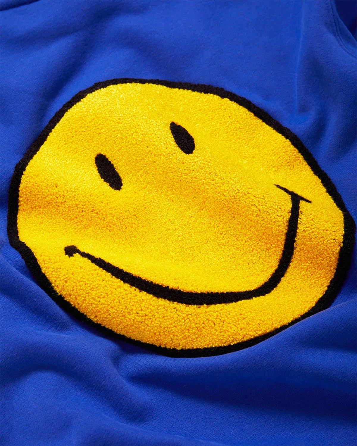 Shop Samii Ryan x Smiley® Chenille Hooded Sweater - Premium Hoodie from Samii Ryan Online now at Spoiled Brat 