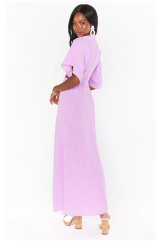 Shop Show Me Your Mumu Dana Lilac Maxi Dress - Premium Maxi Dress from Show Me Your Mumu Online now at Spoiled Brat 