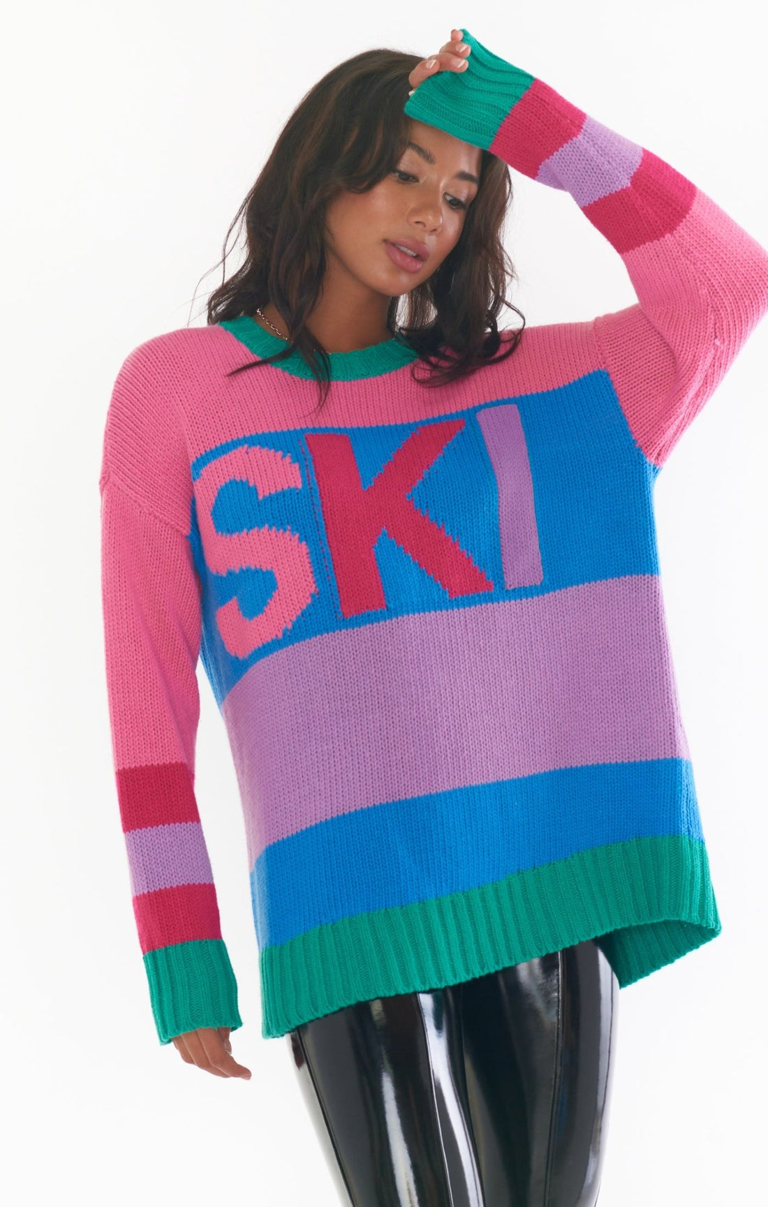 Shop Show Me Your Mumu Ski In Knit Sweater - Premium Jumper from Show Me Your Mumu Online now at Spoiled Brat 