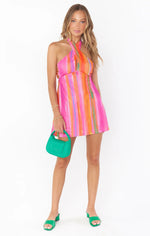 Shop Show Me Your Mumu Show Me Your Mumu Zappa Rainbow Mini Dress online at Spoiled Brat