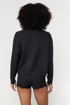 Spiritual Gangster Hudson Pointelle Cardigan Cardigan by Spiritual Gangster as seen on celebrities