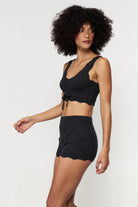 Spiritual Gangster Hudson Pointelle Sweater Tank Top - Spoiled Brat