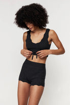 Spiritual Gangster Hudson Pointelle Sweater Tank Top - Spoiled Brat